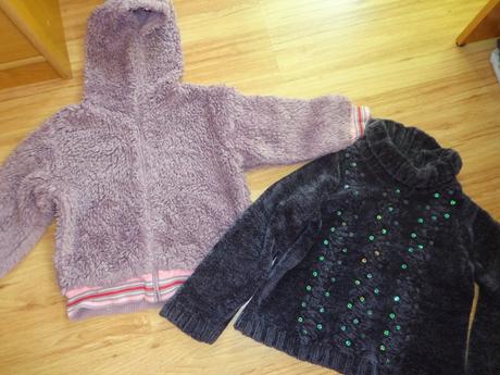 Huňatka a teplý pulover, next,104