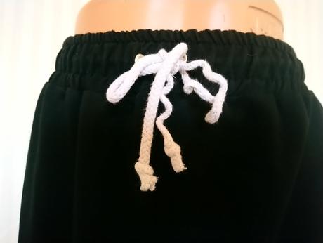 Dámske čierne tepláky, boohoo, s/m, m