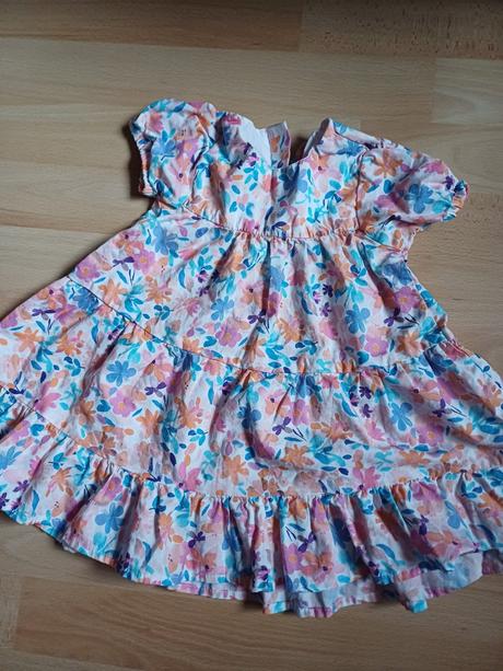 3x šaty v.80 9-12mes, next,80