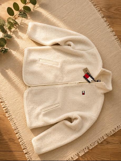 Tommy hilfiger prekrasna damska bunda/mikina, tommy hilfiger,38 - xl