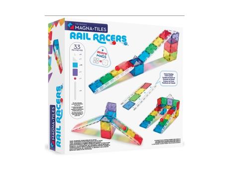 Magna-tiles rail racers, 