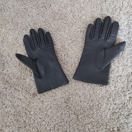 Kožené rukavice, s