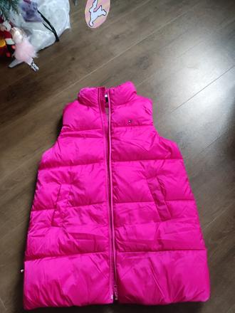 Detská zateplená vesta, tommy hilfiger,152