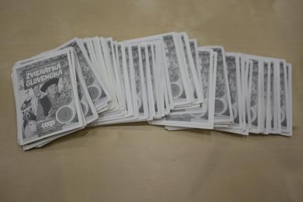 Nálepky jednota zvieratka, 