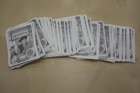 Nálepky jednota zvieratka, 