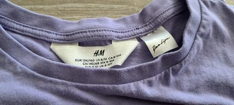 Tričko dua lipa 134/140, h&m,134