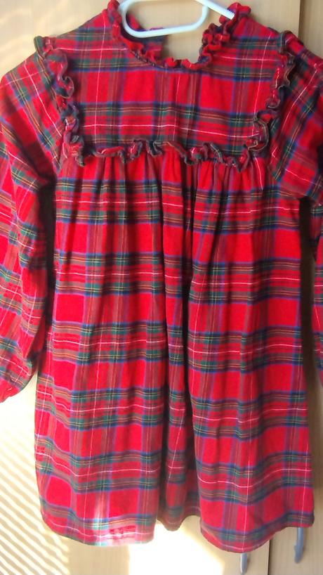 Šaty červeno- zelené, next,128