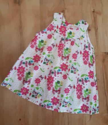 Kvetované šatočky, h&m,74