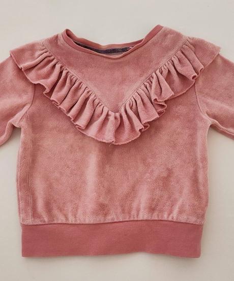 Rozkošná mikinka s volánom, mothercare,80