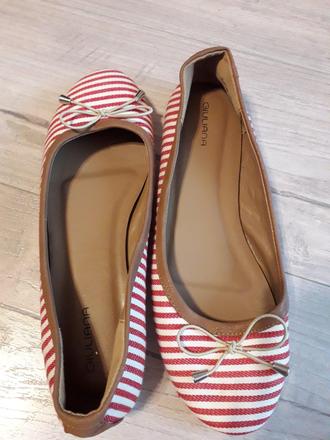Nenosené balerínky, humanic,39