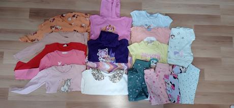 Balík oblečenia veľkosť 110-116, 104–116