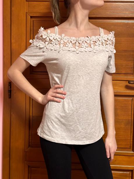 Kvietkové tričko, s