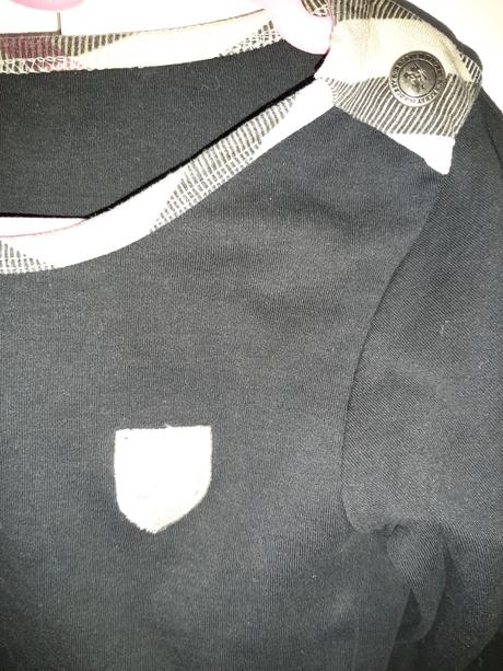 Šaty s dlhým rukávom burberry, burberry,128