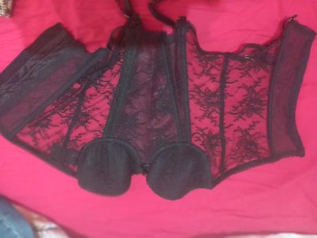 2 x sexy korzet, h&m,m