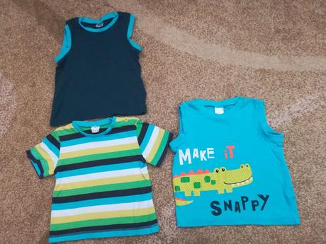 Chlapcenské tričká, veľkosť 86-92, f&f,86