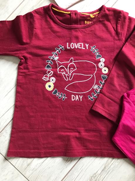 Tričko dlhý rukáv 98/104, lupilu,104