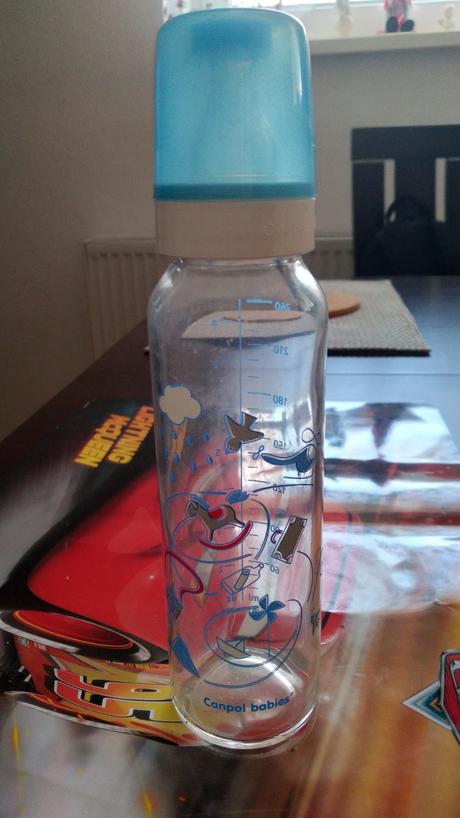 Sklenená fľaša canpol babies 240ml, canpol babies