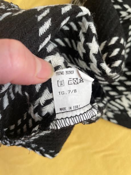 Teplá suknička na jeseň, h&m,122