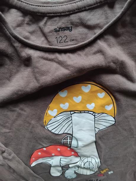 Tričko s hribikmi, sinsay,122