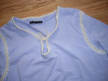 Mierne elastické mäkké tričko 152-158, sisley,152