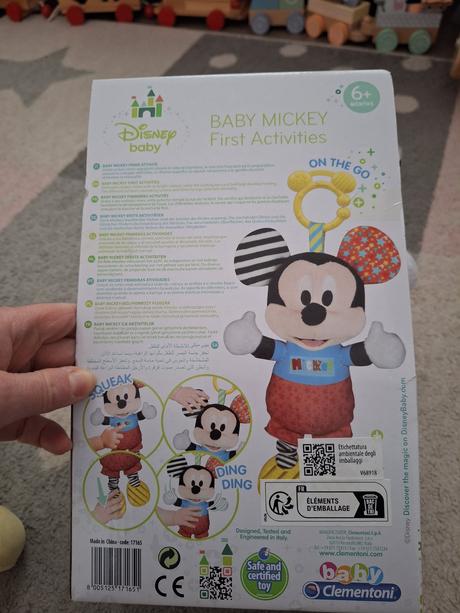Mickey mouse clementoni hracka,