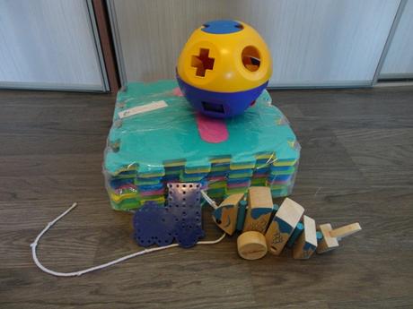 Hračky pre najmenších - balíky,