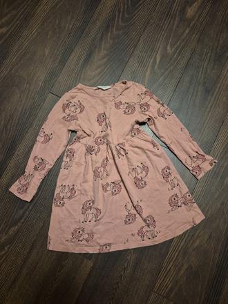 Šaty h&m jednorožcové, h&m,110
