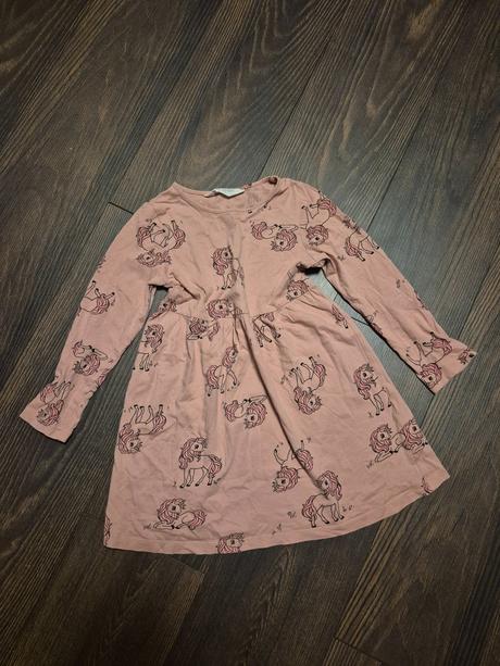 Šaty h&m jednorožcové, h&m,110