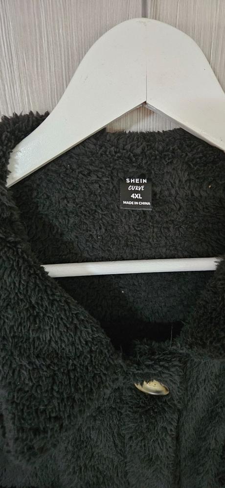 Huňatá mikina/kabátik, 4xl