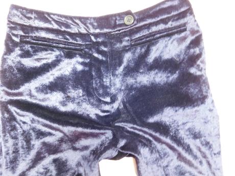 Karen millen luxusne zamatove nohavice, 34