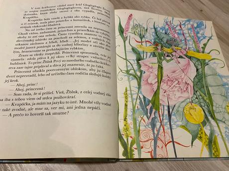 Stará retro rozprávka princezná kvapôčka,