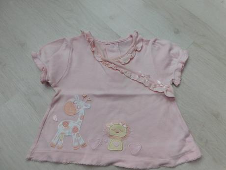 Tričko 3-6 mes., f&f,68