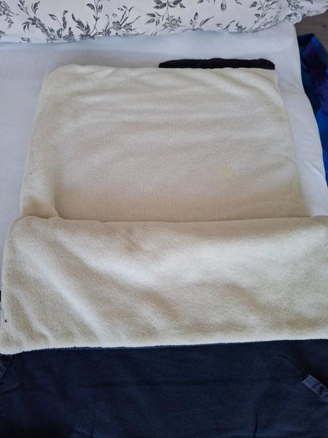 Modrý zateplený fusak do kočíka,