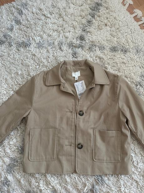 Kratky prechodny kabatik, h&m,xs