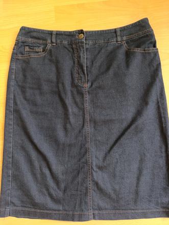Riflové sukňa, gerry weber,xl