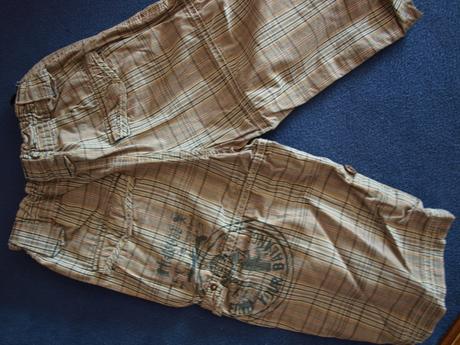 5 x krátke nohavice na leto,viac druhov,cena 4 eur, h&m,110