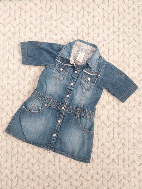 Riflové šaty, next,86