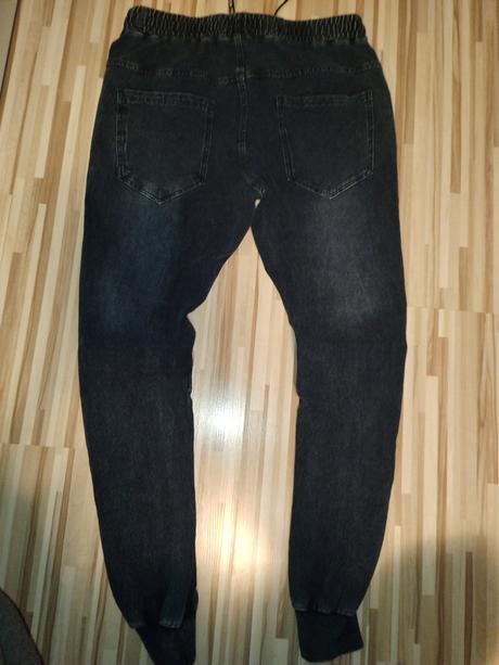 Elastické riflové nohavice, m