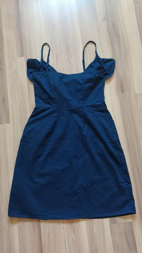 Tmavomodré šaty, f&f,34