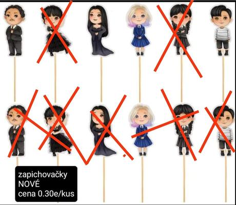 Párty dekorácie wednesday/adams family, 