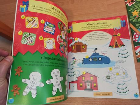 First christmas sticker activity colouring book, 