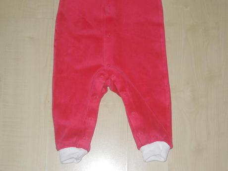 Zamatový vianočný overal lindex /74/, lindex,74