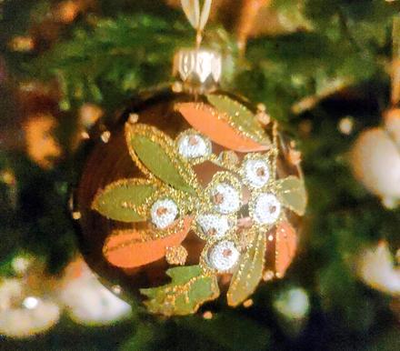 Vianočná guľa imelo, 