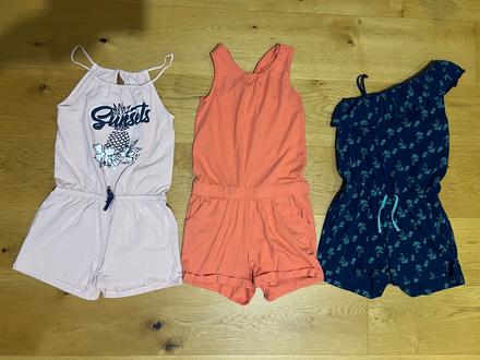 Dievcenske letne overaly 3 kusy, pepperts,146