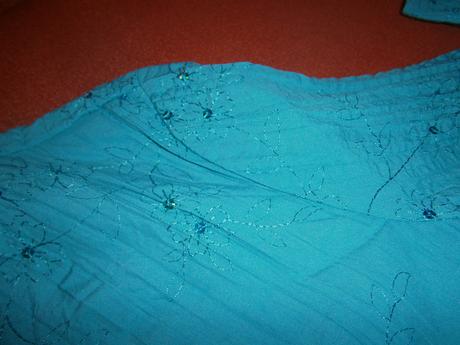 Tehotenská tunika s trblietkami, 36