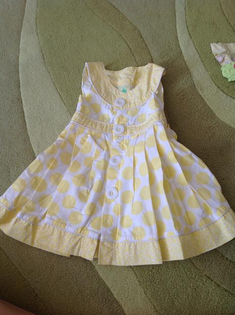 Bodkovane saty, pumpkin patch,80