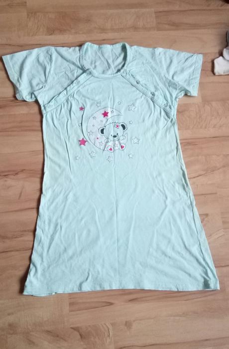 Tehotenská nočná košielka a na kojenie - l/xl, l