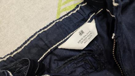 Nohavice elegantné letné, h&m,122