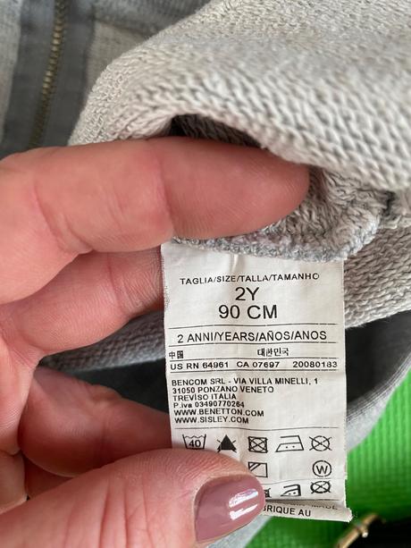 Mikiny benetton 2r/90, benetton,92