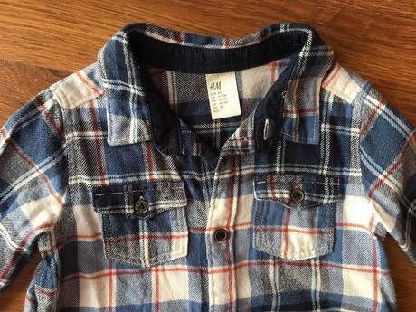 Flanelova košela, h&m,80
